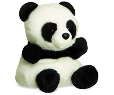 PALM PALS AURORA Pliušinė panda, 12 cm