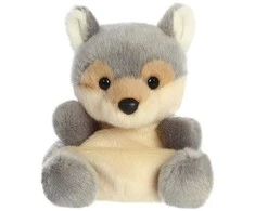 Aurora Palm Pals Wolf plush toy 13cm