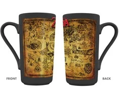 Pyramid Legend of Zelda Map mug 470ml