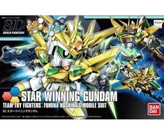 Bandai SDBF Try Star Winning Gundam Gunpla – plastikinis surenkamas rinkinys