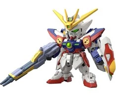 Bandai SD EX Wing Gundam Zero Gunpla plastikinis surinkimo rinkinys