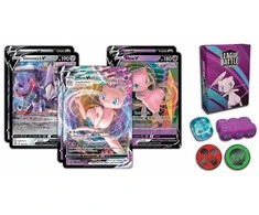 Spanish Blister Pokemon League Battle Mew VMax Trading Card Game