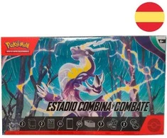 Spanish Pokemon Combine and Combat Stadium Collectible card game box