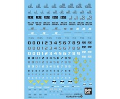Bandai Gundam decalės HGUC 1/144 MS Žemės Federacijos kosminėms pajėgoms Nr.30