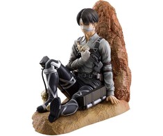 Banpresto Attack on Titan Mega Impact Levi Battle of Heaven and Earth Ichibansho figure 11cm