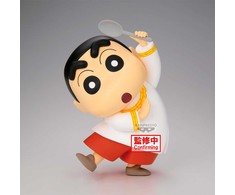 Banpresto Crayon Shinchan Movie Shinnosuke Shakunetsu no Kasukabe Dancers figure 18cm