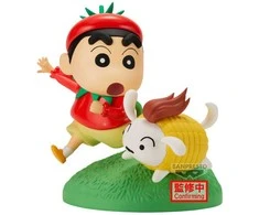 Banpresto Crayon Shinchan Shinnosuke Vegetable Costume figure 10cm