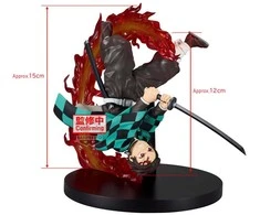 Bandai Banpresto Banpresto Demon Slayer Kimetsu no Yaiba Vibration Stars Tanjiro Kamado 15cm