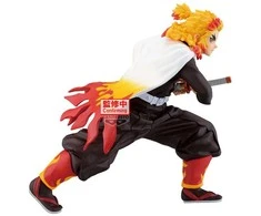 Bandai Banpresto Banpresto Demon Slayer Kimetsu no Yaiba Kyojuro Rengoku Maximatic figure 16cm