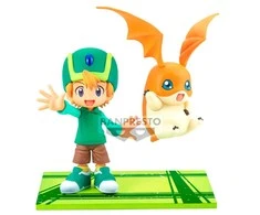 Banpresto Digimon Adventure - Adventure Archives Takeru &amp; Patamon figure 15cm