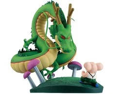 Banpresto Dragon Ball Dragon History II Oolong &amp; Shenron Ichibansho figure 14cm