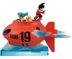 Banpresto Dragon Ball vs Raudona Ribbon Army Son Goku, Bulma &amp; Krillin Ichibansho figure 21cm