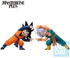 Banpresto Dragon Ball Z Masterlise Battle of the Super Saiyan Son Goten &amp; Trunks set 2 Ichibansho figures 9cm