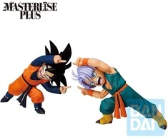 Banpresto Dragon Ball Z Masterlise Battle of the Super Saiyan Son Goten &amp; Trunks set 2 Ichibansho figures 9cm