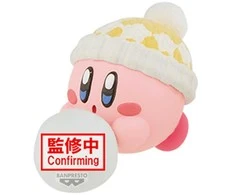 Banpresto Kirby Play in the Snow Fluffy Puffy Mine Kirby figure 4cm