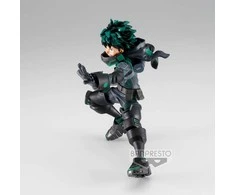 Banpresto My Hero Academia World Heroes Mission The Amazing Heroes Izuku Midoriya figure 15cm