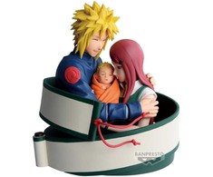 Banpresto Minato, Naruto &amp; Kushina figure 13cm