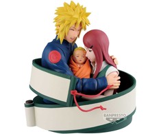 Banpresto Minato, Naruto &amp; Kushina figure 13cm