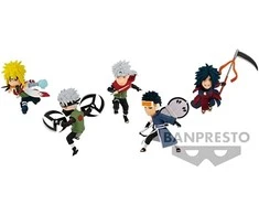 Banpresto Naruto Shippuden Naruto99 vol.2 World Collectable assorted figure 7cm