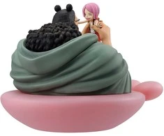Banpresto One Piece Dramatic Memories Kuma &amp; Bonney figure 13cm