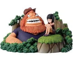 Banpresto One Piece Dramatic Memories Saul &amp; Robin figure 13cm