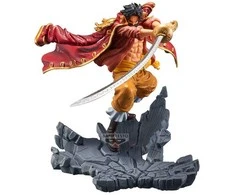 Banpresto One Piece Gold D Roger Manhood figure 9cm