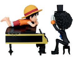 „Banpresto“ – „One Piece“ – Beždžionė D. Luffy ir Brook (kolekcinės figūrėlės iš „Log Stories“)