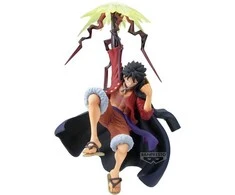 Banpresto One Piece Monkey D Luffy Battle Record figure 15cm