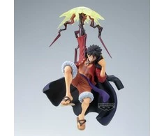 Banpresto One Piece Monkey D Luffy Battle Record figure 15cm
