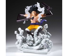 Banpresto One Piece Monkey D Luffy Gear 4 Senkokkei figure 15cm
