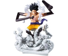 Banpresto One Piece Monkey D Luffy Gear 4 Senkokkei figure 15cm