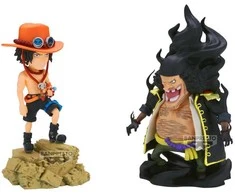 Banpresto One Piece Portgas D.Ace Vs Marshall.D.Teach Log Stories figure 8cm