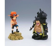 Banpresto One Piece Portgas D.Ace Vs Marshall.D.Teach Log Stories figure 8cm