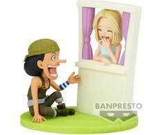 Banpresto One Piece Usopp &amp; Kaya Log Stories figure 7cm