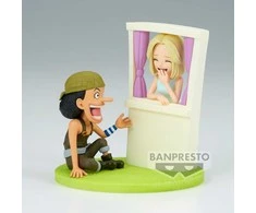 Banpresto One Piece Usopp &amp; Kaya Log Stories figure 7cm