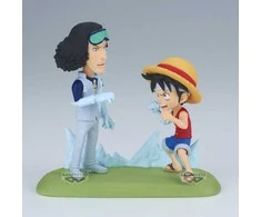 Banpresto One Piece World Collectable Figure Log Stories Monkey D. Luffy vs Kuzan 9cm
