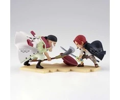 Banpresto One Piece World Collectable Log Stories Edward Newgate vs. Shanks figure 13cm