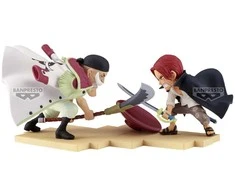 Banpresto One Piece World Collectable Log Stories Edward Newgate vs. Shanks figure 13cm