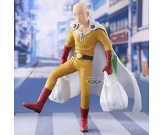 Banpresto One Punch Man Saitama One Punch Life figure 20cm