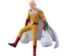 Banpresto One Punch Man Saitama One Punch Life figure 20cm