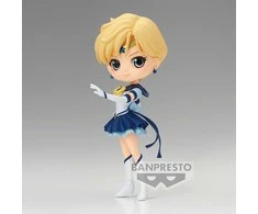 Banpresto Pretty Guardian Sailor Moon Cosmos the Movie Eternal Sailor Uranus ver.A Q posket figure 14cm