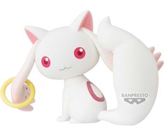 Banpresto Puella Magi Madoka Magica the Movie Rebellion Kyubey Fluffy Puffy figure 12cm