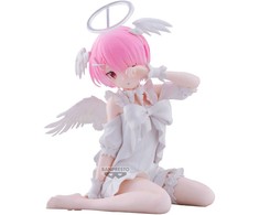 Banpresto Re:Zero Starting Life in Another World Relax Time Ram Sweet Angel figure 13cm