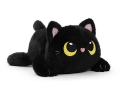 Barrado Mushy Friends Juodas Cat plush toy 28cm