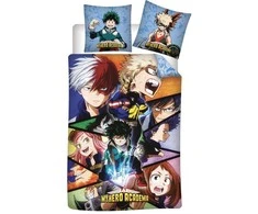 Bones My Hero Academy microfibre duvet cover bed 90cm