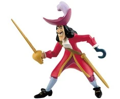 Bullyland „Bulyland Disney“ „Piterio Peno“ figūrėlė – kapitonas Kablys (12651)