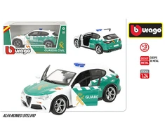 BURAGO Alfa Romeo Stelvio Civil Guard metal car