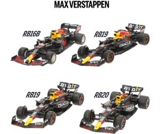BURAGO F1 Raudona Bull Championships metal pack 4 cars