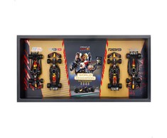BURAGO F1 Raudona Bull Championships metal pack 4 cars