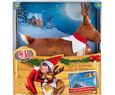 CEFA TOYS Spanish Elf Pets Story + plush toy Reindeer set